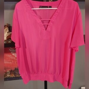 SALE!! Women's Pink V-Neck Top